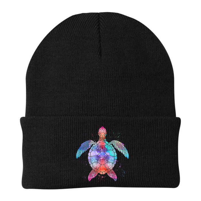 Mandala Sea Turtle Beanie