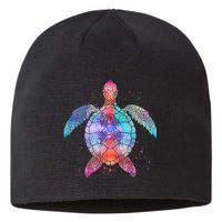 Mandala Sea Turtle Sustainable Beanie