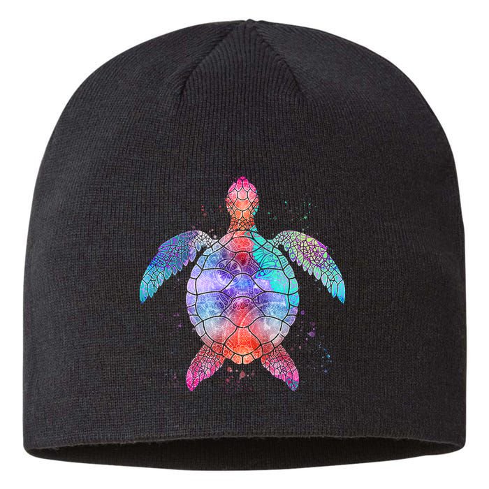 Mandala Sea Turtle Sustainable Beanie