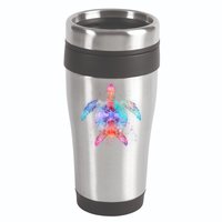 Mandala Sea Turtle 16oz Travel Tumbler