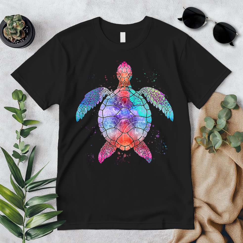 Mandala Sea Turtle Premium T-Shirt