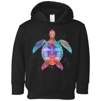 Mandala Sea Turtle Toddler Hoodie