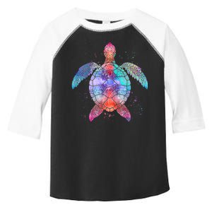 Mandala Sea Turtle Toddler Fine Jersey T-Shirt