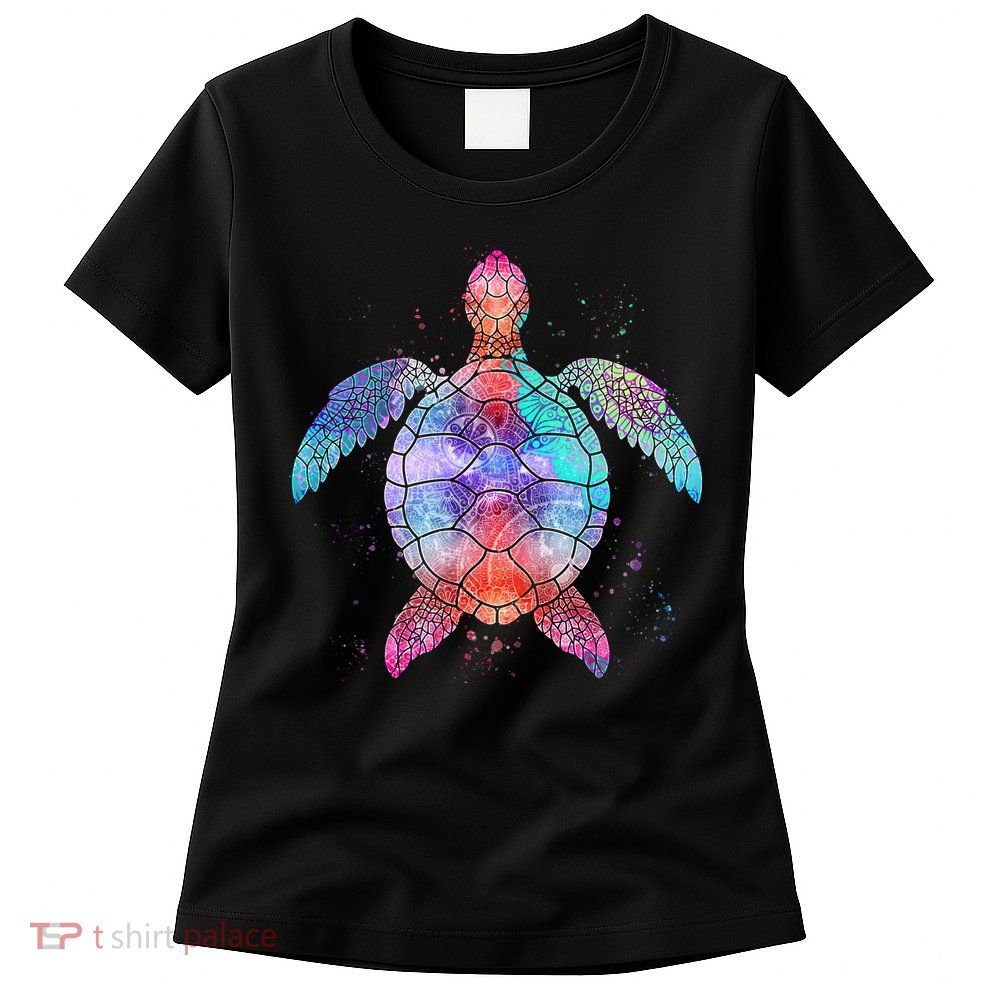 Mandala Sea Turtle Women's T-Shirt