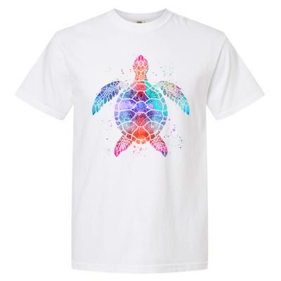 Mandala Sea Turtle Garment-Dyed Heavyweight T-Shirt