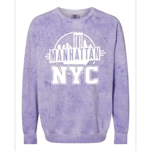 Manhattan NYC Colorblast Crewneck Sweatshirt