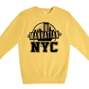 Manhattan NYC Premium Crewneck Sweatshirt