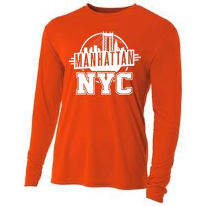 Manhattan NYC Cooling Performance Long Sleeve Crew