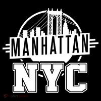 Manhattan NYC 16 in Basic Backpack