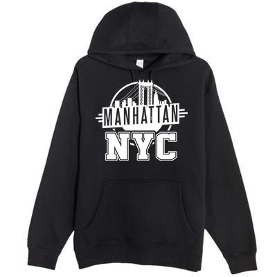 Manhattan NYC Premium Pullover Hoodie