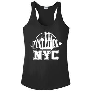 Manhattan NYC Ladies PosiCharge Competitor Racerback Tank