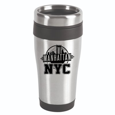 Manhattan NYC 16oz Travel Tumbler