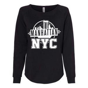 Manhattan NYC Womens California Wash Sweatshirt