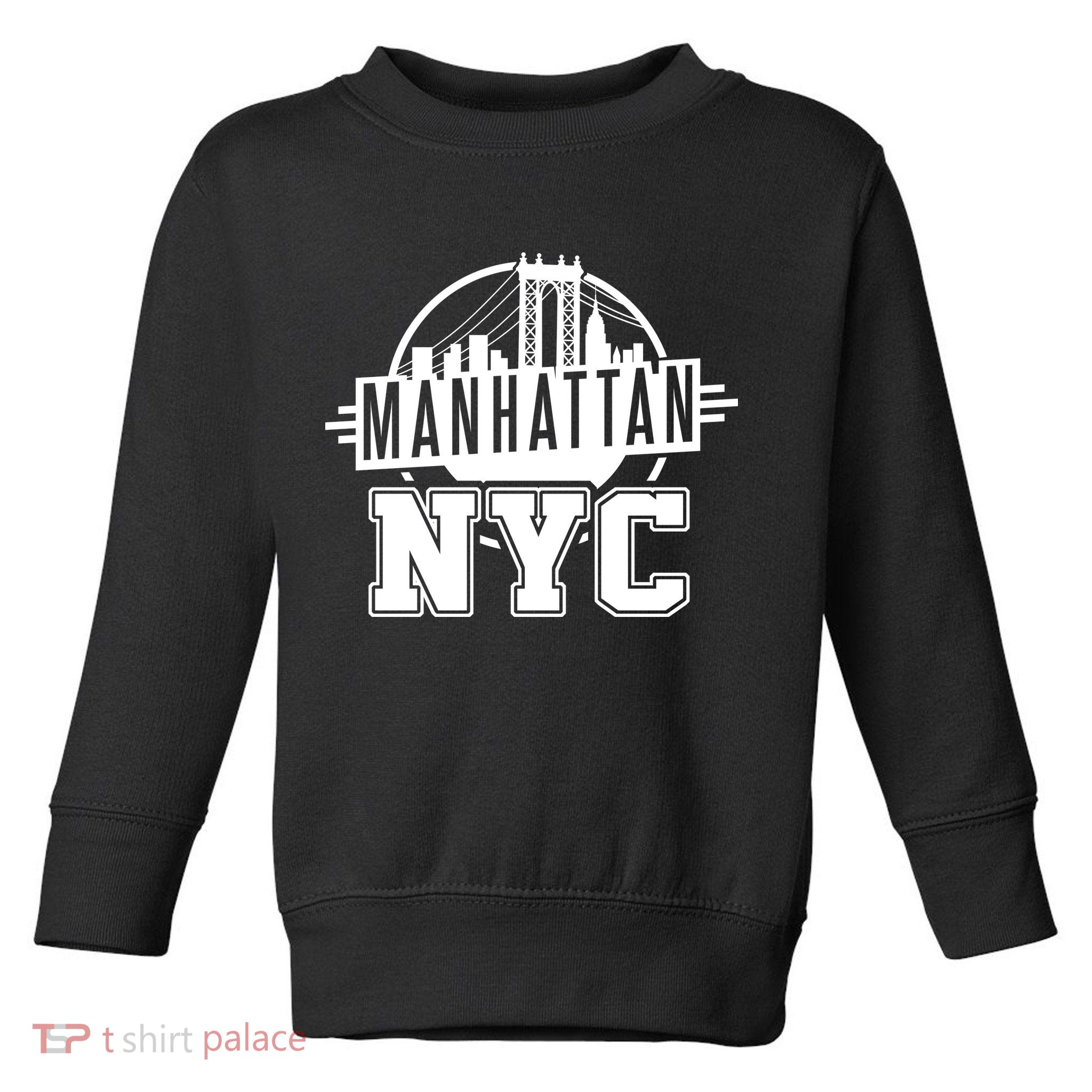 Manhattan NYC Toddler Sweatshirt