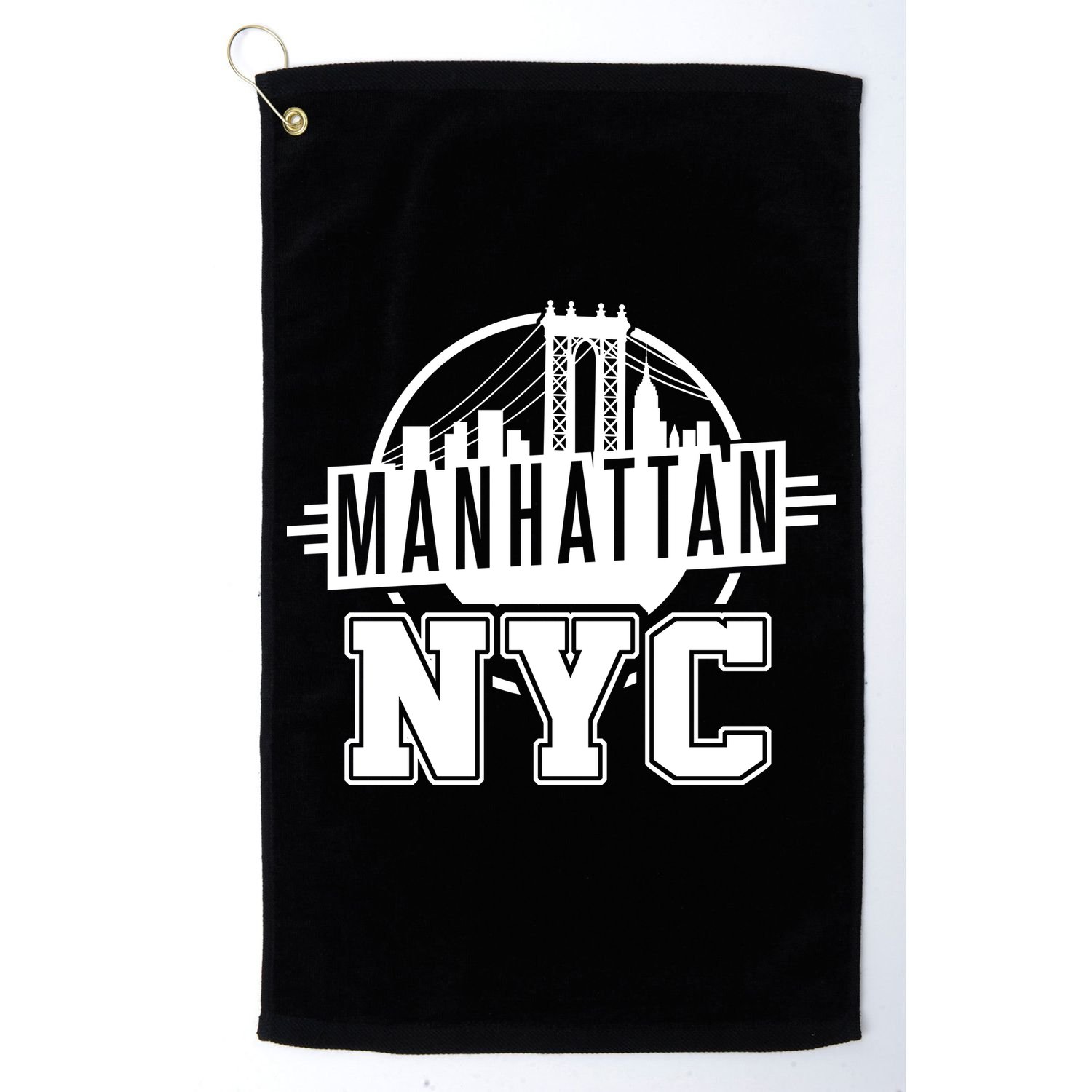 Manhattan NYC Golf Towel