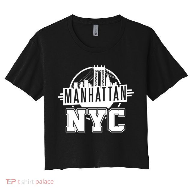 Manhattan NYC Crop Top