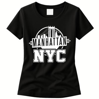 Manhattan NYC Womens T-Shirt