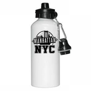 Manhattan NYC Aluminum Water Bottle