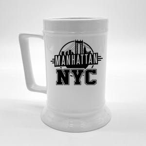 Manhattan NYC Beer Stein