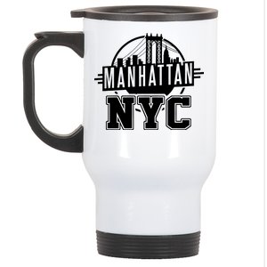 Manhattan NYC Stainless Steel Travel Mug