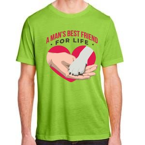 Man's Best Friend For Life Dog Adult ChromaSoft Performance T-Shirt