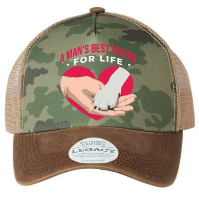 Man's Best Friend For Life Dog Legacy Tie Dye Trucker Hat