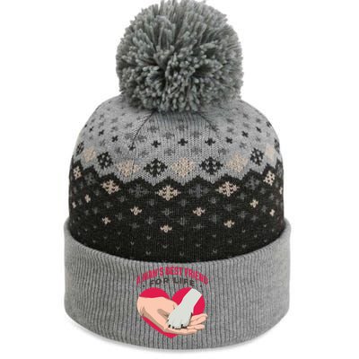 Man's Best Friend For Life Dog The Baniff Cuffed Pom Beanie