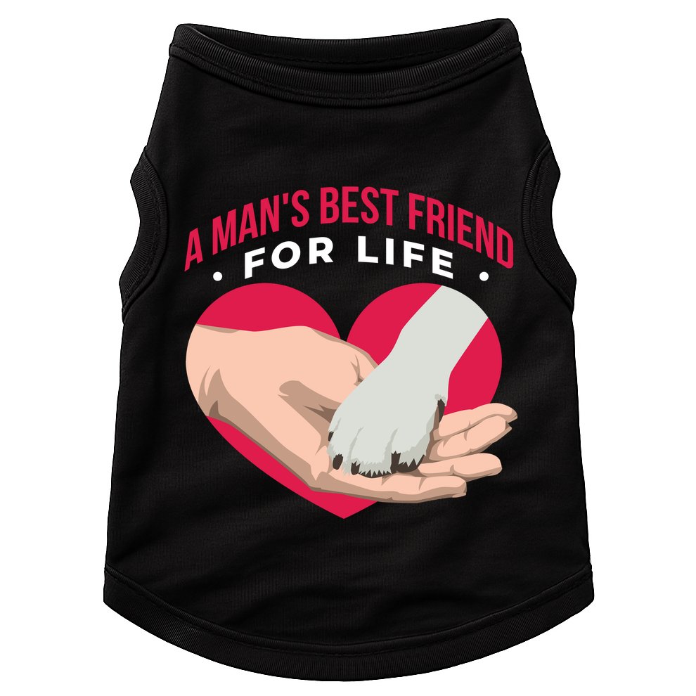 Man's Best Friend For Life Dog Doggie Tank