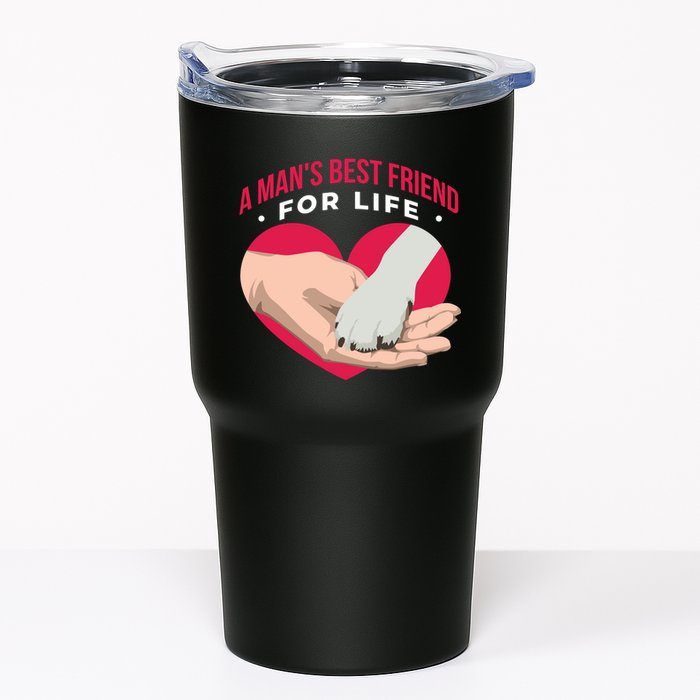 Man's Best Friend For Life Dog Tumbler