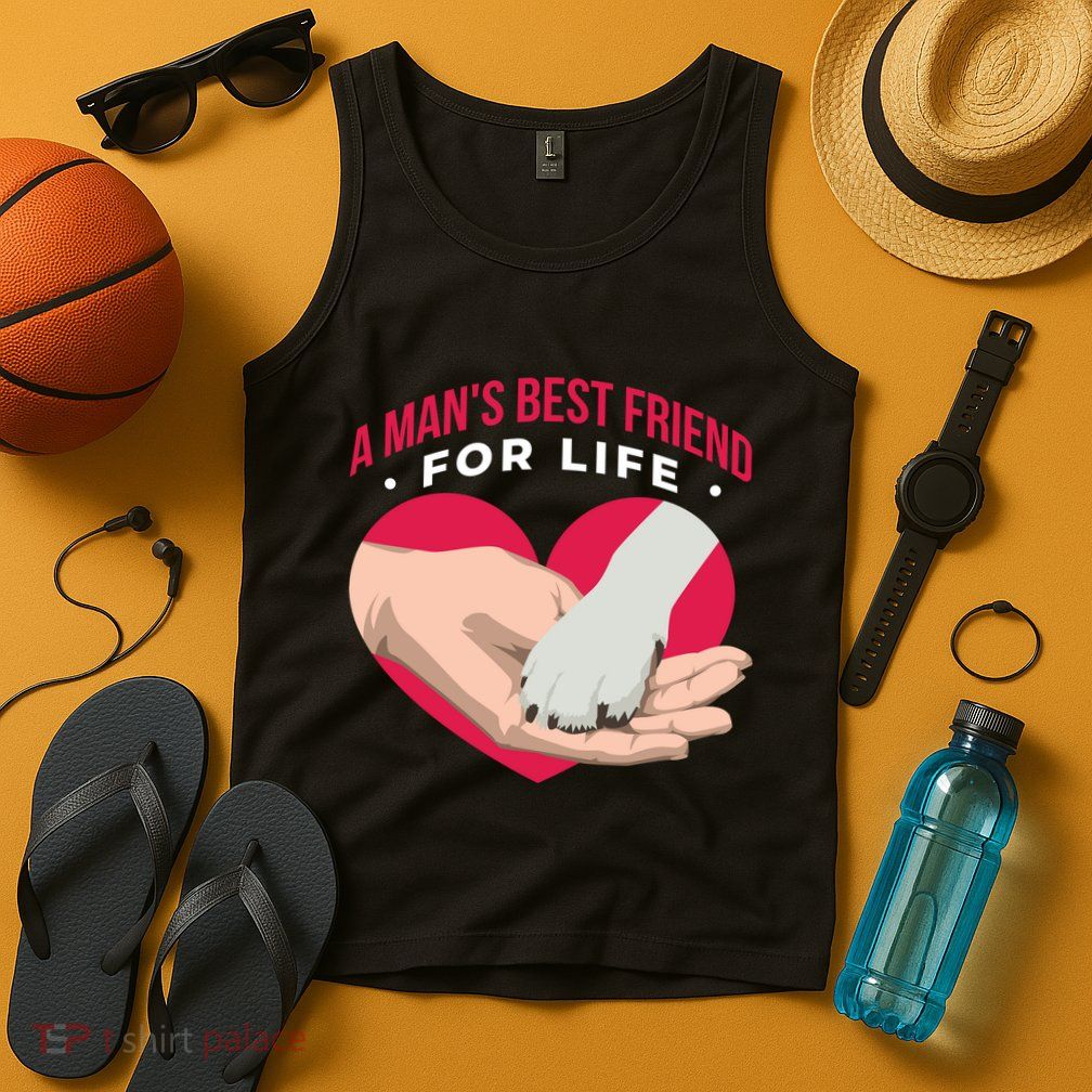 Man's Best Friend For Life Dog Tank Top