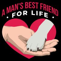 Man's Best Friend For Life Dog Crop Top