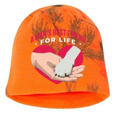 Man's Best Friend For Life Dog Kati - Camo Knit Beanie