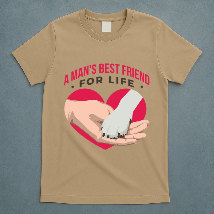 Man's Best Friend For Life Dog T-Shirt