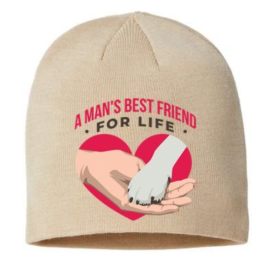 Man's Best Friend For Life Dog Sustainable Beanie