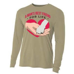 Man's Best Friend For Life Dog Cooling Performance Long Sleeve Crew