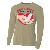 Man's Best Friend For Life Dog Cooling Performance Long Sleeve Crew