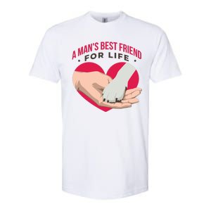 Man's Best Friend For Life Dog Softstyle CVC T-Shirt