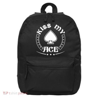 My Ace Of Spades Card Funny Poker 16 in Basic Backpack