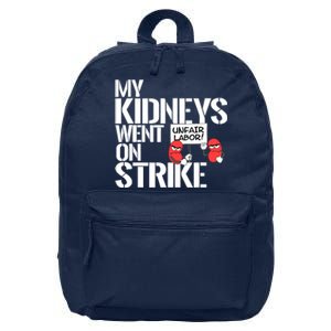 Myneys Are On Strike A Funny Dialysis Patient 16 in Basic Backpack