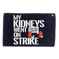 Myneys Are On Strike A Funny Dialysis Patient Grommeted Golf Towel