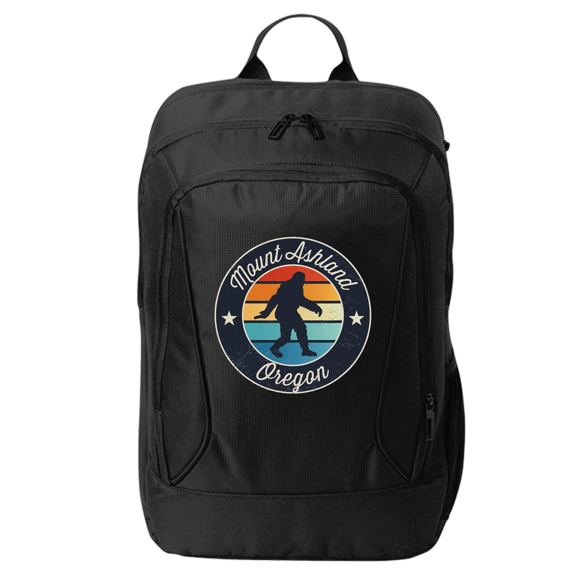 Mount Ashland Oregon Or Sasquatch Souvenir Graphic City Backpack