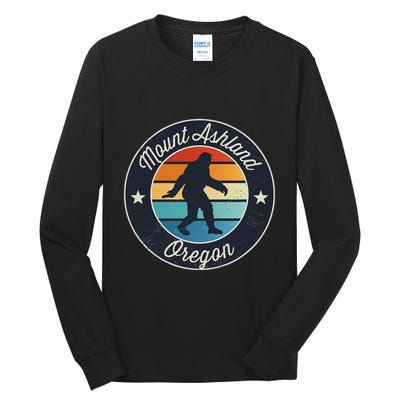 Mount Ashland Oregon Or Sasquatch Souvenir Graphic Tall Long Sleeve T-Shirt