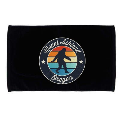 Mount Ashland Oregon Or Sasquatch Souvenir Graphic Microfiber Hand Towel