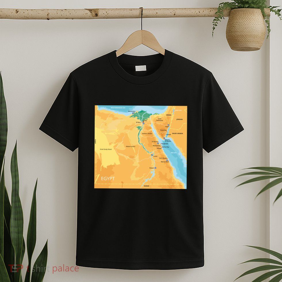 Map of Egypt T-Shirt