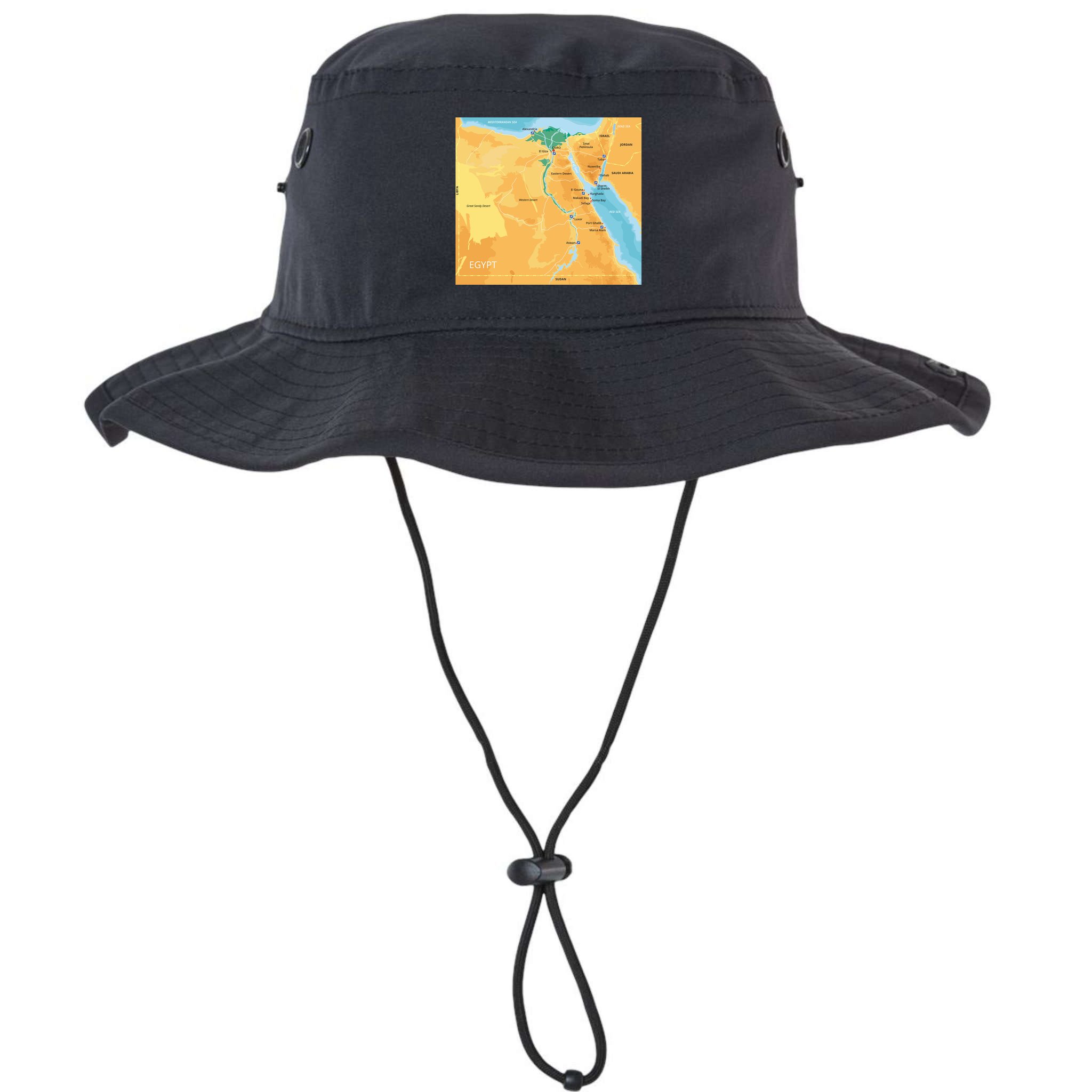 Map of Egypt Bucket Hat