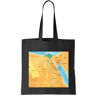 Map of Egypt Bag