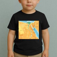 Map of Egypt Toddler T-Shirt
