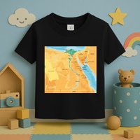 Map of Egypt Toddler T-Shirt