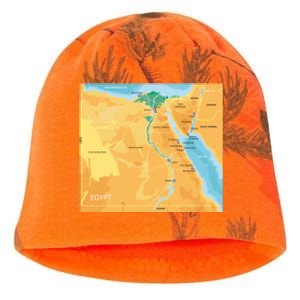 Map of Egypt Kati - Camo Knit Beanie