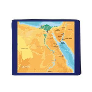 Map of Egypt Mousepad